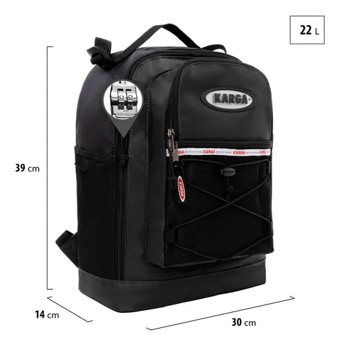 Mochila Karga 22 Litros Fighter 2 Lock